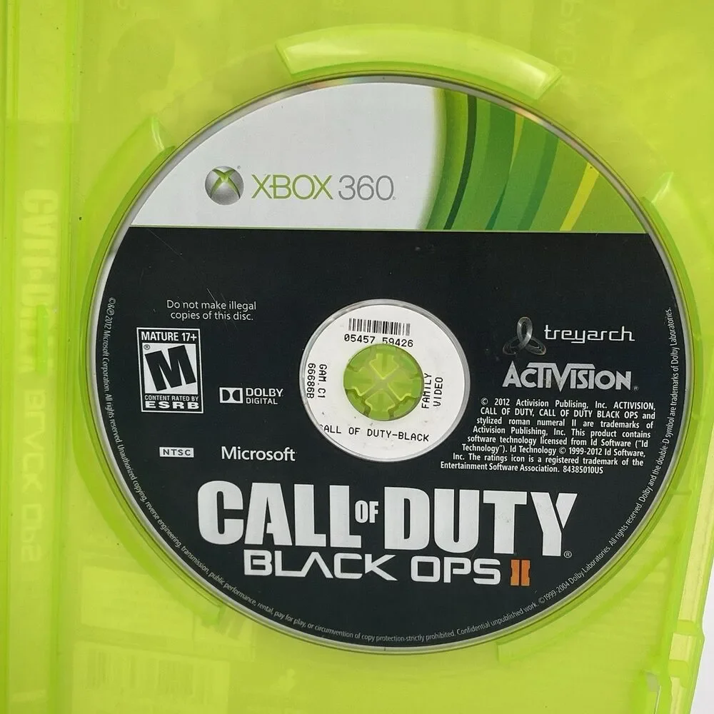 Call of Duty: Black Ops II + Black Ops III (Microsoft Xbox 360) Bundle Set!